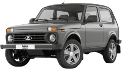 Eva коврики для Lada Niva Legend 3 двери (2021 - ...)